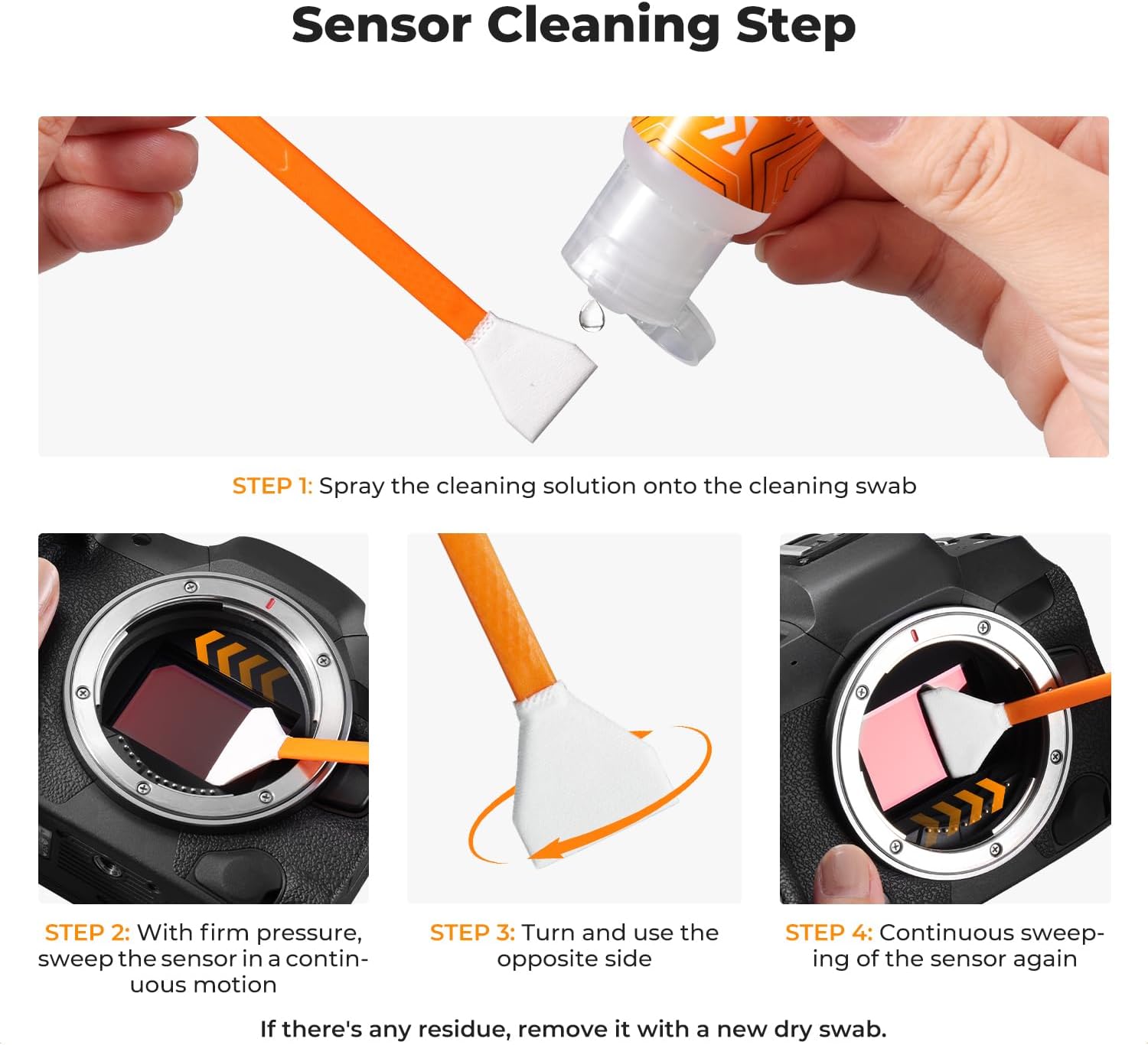 25-in-1 Camera Lens and Sensor Cleaning Kit with Case - Image 7