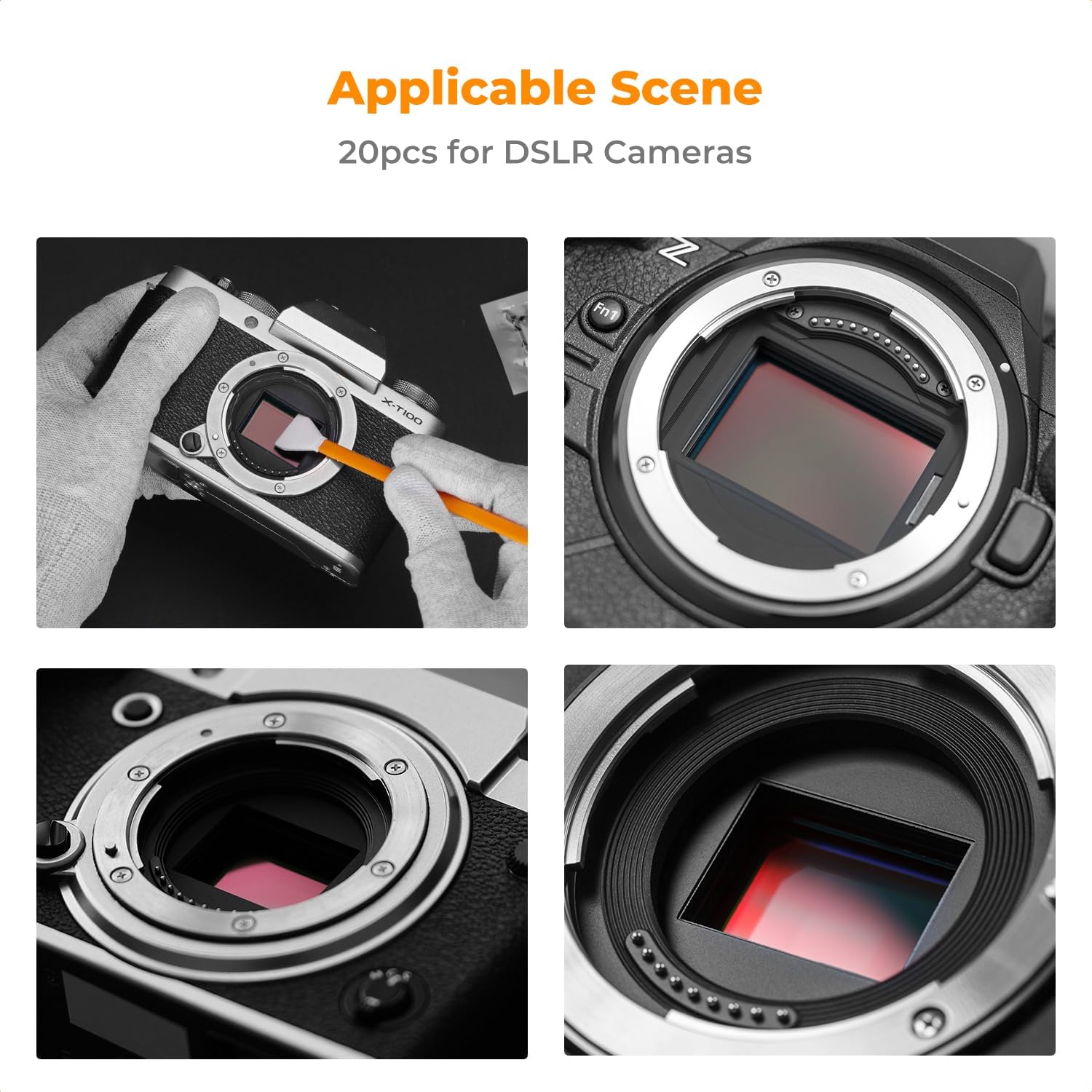 Full Frame Camera Sensor Cleaning Swabs, 20-Pack - Image 8