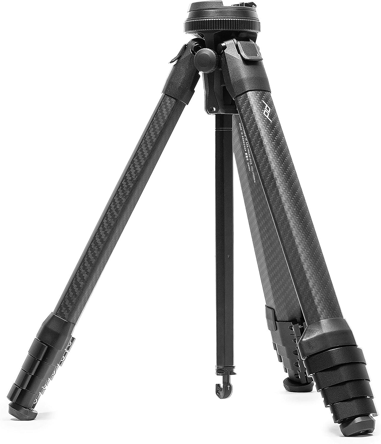 Carbon Fiber Travel Tripod with Ball Head and Phone Mount