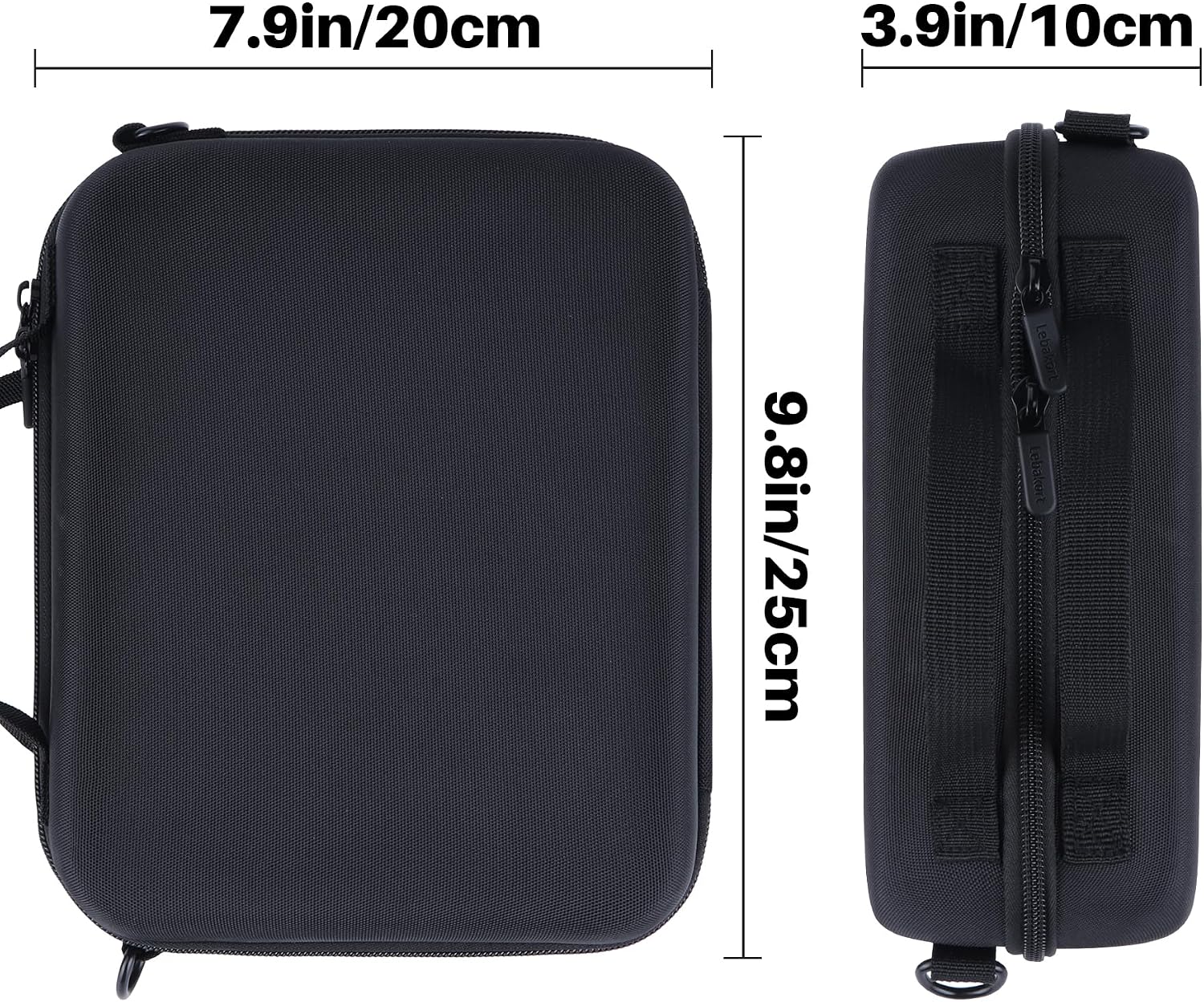 Camera Storage Case with Shoulder Strap, Black EVA - Image 8